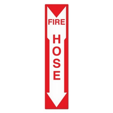 Fire Safety Sign, Fire Hose Arrow