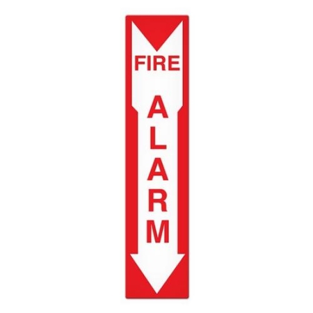 Fire Safety Sign, Fire Alarm Arrow