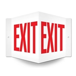 Fire Safety Sign, Projected, Exit