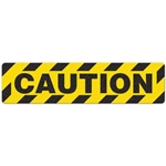 Floor Safety Message Sign Caution 6pk