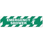 Floor Safety Message Sign Emergency Shower 6pk