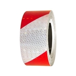 Superbright High Intensity Reflective Tape Red White 2" x 30