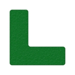 Floor Marking L Shape, Green, 6" x 6", 25ct
