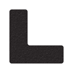 Floor Marking L Shape Black 6" x 6" 25ct