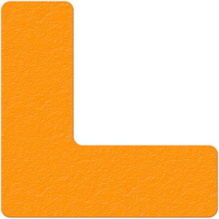 Floor Marking L Shape Orange 6" x 6" 25ct