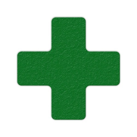 Floor Marking + Shape, Green, 6" x 6", 25ct