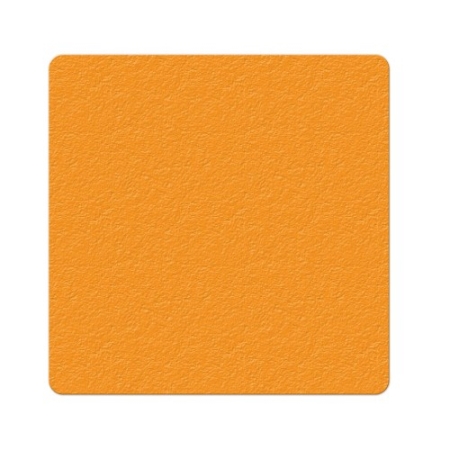 Floor Marking Large Square Shape Orange 6" x 6" 25ct