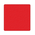 Floor Marking Large Square Shape Red 6" x 6" 25ct