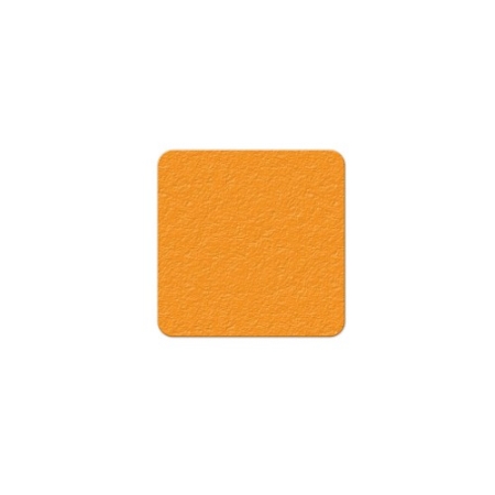 Floor Marking Small Square Shape Orange 3" x 3" 25ct