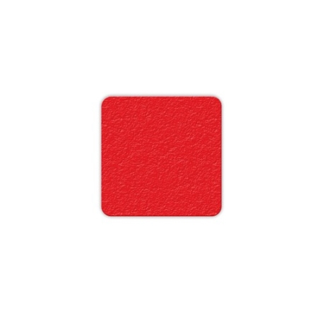 Floor Marking Small Square Shape Red 3" x 3" 25ct