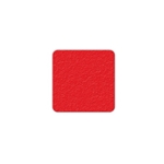 Floor Marking Small Square Shape, Red, 3" x 3", 25ct