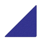 Floor Marking Large Triangle Shape, Blue, 6" x 6", 25ct