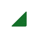 Floor Marking Large Triangle Shape Green 6" x 6" 25ct