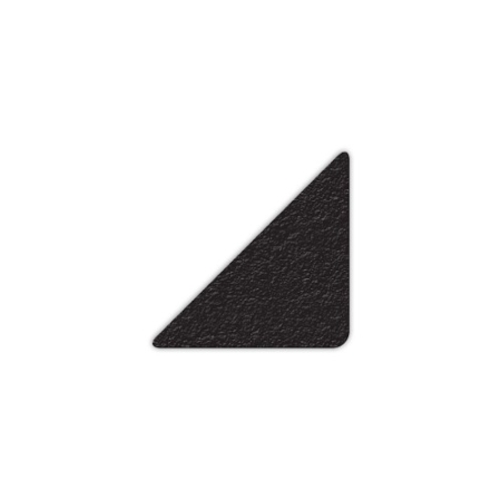 Floor Marking Small Triangle Shape, Black, 3" x 3", 25ct