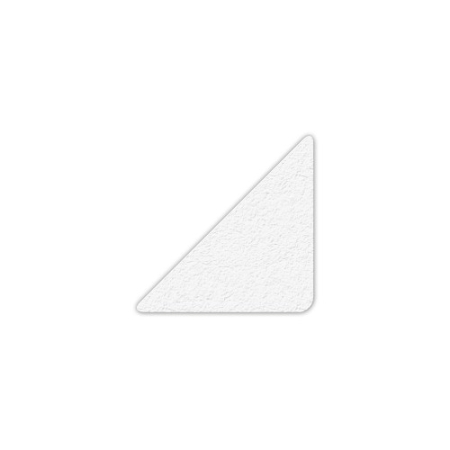 Floor Marking Small Triangle Shape White 3" x 3" 25ct