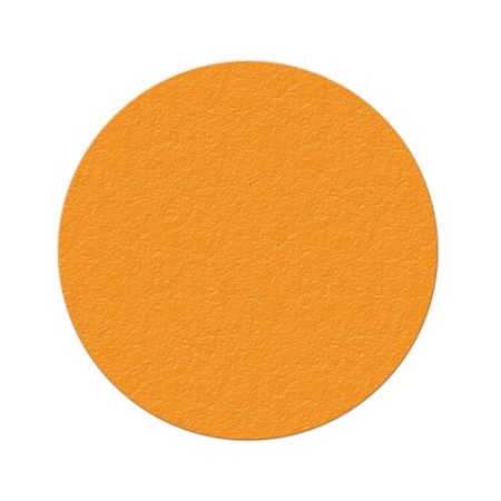 Floor Marking Large Circle Shape Orange 6" dia 25ct