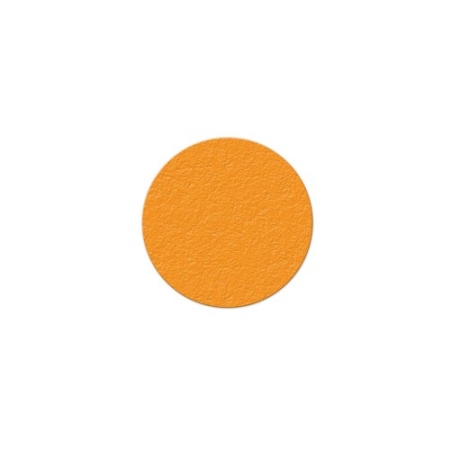 Floor Marking Small Circle Shape, Orange, 3" dia, 25ct