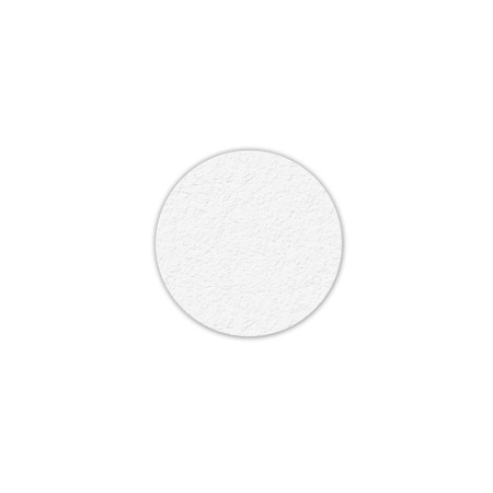 Floor Marking Small Circle Shape, White, 36" dia, 25ct