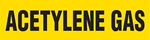 VynMark Pipe Marker, Acetylene Gas