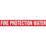 Pipe Markers On A Roll, Fire Sprinkler Water 2