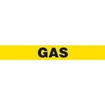 Pipe Markers On A Roll, Gas