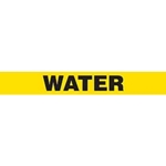 Pipe Markers On A Roll, Water