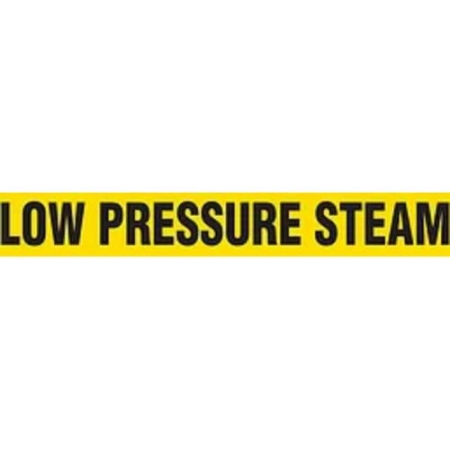 Pipe Markers On A Roll, Low Pressure Steam