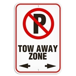 Parking Lot Sign No Parking Tow Away Zone