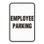 Parking Lot Sign, Employee Parking