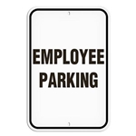 Parking Lot Sign Employee Parking