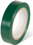 Aisle Marking Tape, Emerald Green, 1" x 108'
