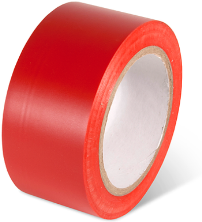 Aisle Marking Tape, Red, 3" x 108'