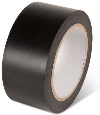 Aisle Marking Tape, Black, 2" x 108'