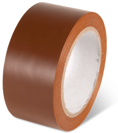 Aisle Marking Tape, Brown, 2" x 108'