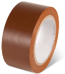 Aisle Marking Tape, Brown, 2" x 108'