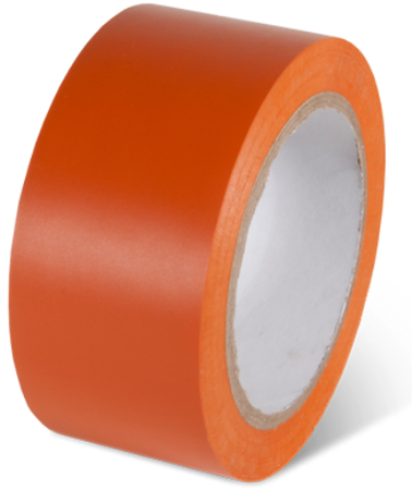Aisle Marking Tape, Orange, 2" x 108'