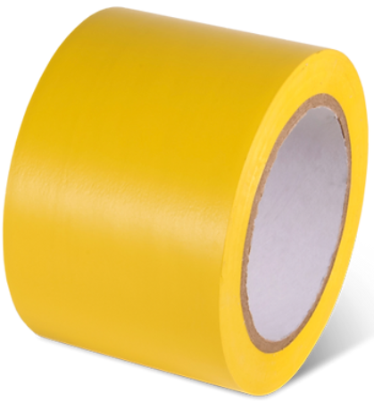 Aisle Marking Tape, Yellow, 3" x 108'