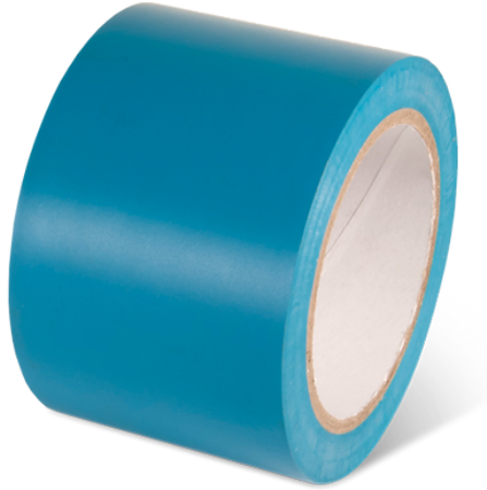 Aisle Marking Tape, Light Blue, 3" x 108'