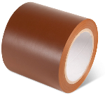 Aisle Marking Tape, Brown, 4