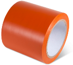 Aisle Marking Tape, Orange, 4