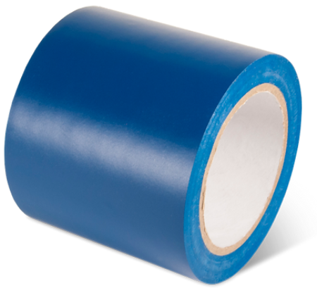 Aisle Marking Tape, Blue, 4" x 108'