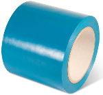 Aisle Marking Tape, Light Blue, 4" x 108'