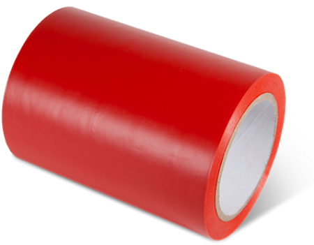 Aisle Marking Tape, Red, 6" x 108'