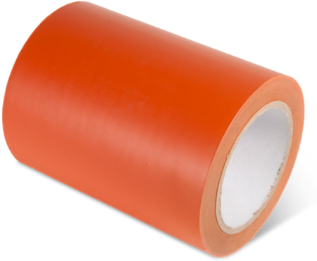 Aisle Marking Tape, Orange, 6" x 108'