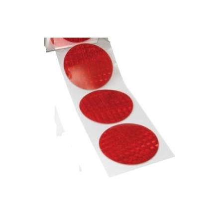 Reflex Reflector Red 3" Circle