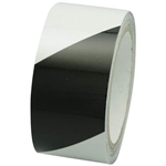 Retroreflective Tape White Black 2" x 30'