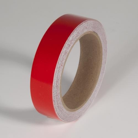 Retroreflective Tape, Red, 1" x 150'