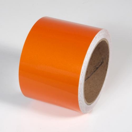 Retroreflective Tape Orange 3" x 150'