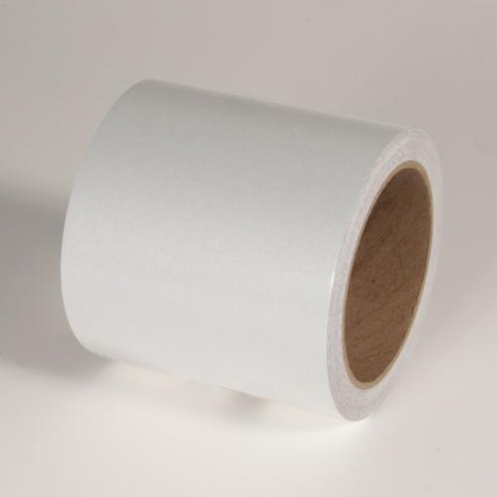 Retroreflective Tape White 4" x 150'