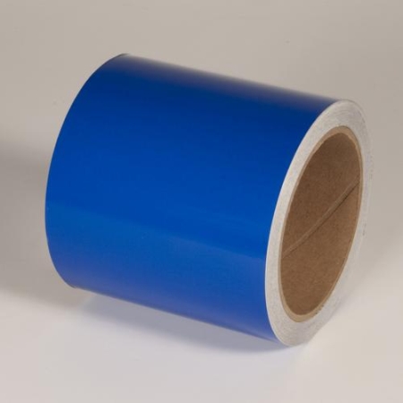 Retroreflective Tape, Blue, 4" x 150'